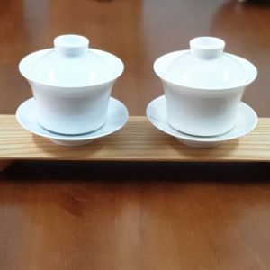 三件式小蓋杯-左白色/右牙白色 三件式小蓋杯