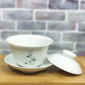 三件式小蓋杯-小花