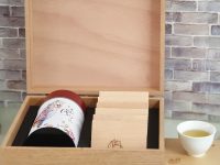 新推出-客製茶葉禮盒-台灣印記高冷茶+原木杯墊
