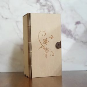 花紋客製木質茶葉禮盒