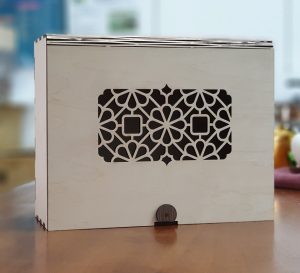 雙錢紋客製木質茶葉禮盒